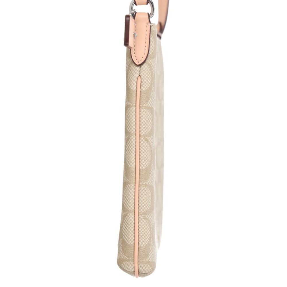 Coach Signature Rowan Bag in Beige Coated Canvas - Picture 4 of 11